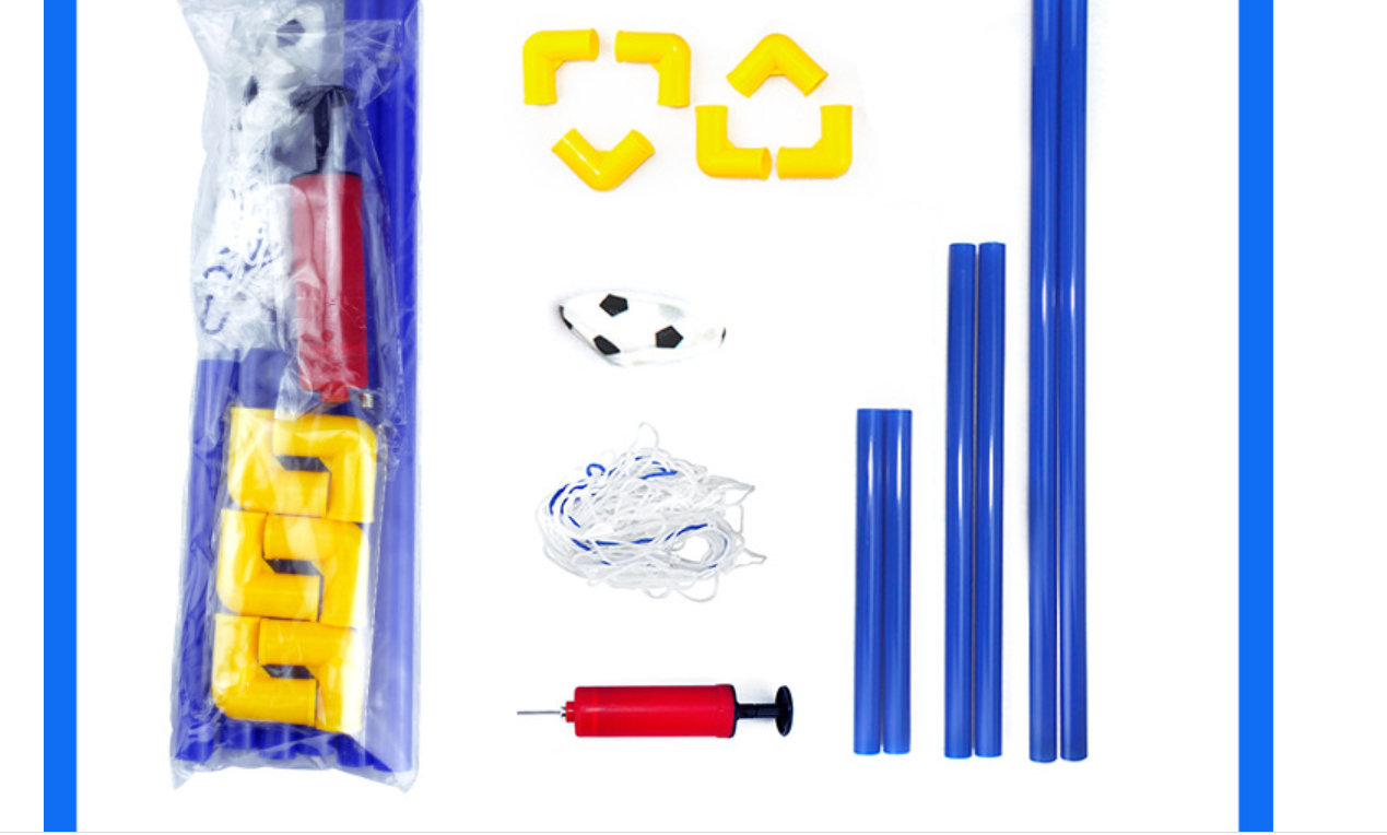 Folding Mini Football Soccer Ball Goal Post Net Au+hentic Sport Spot