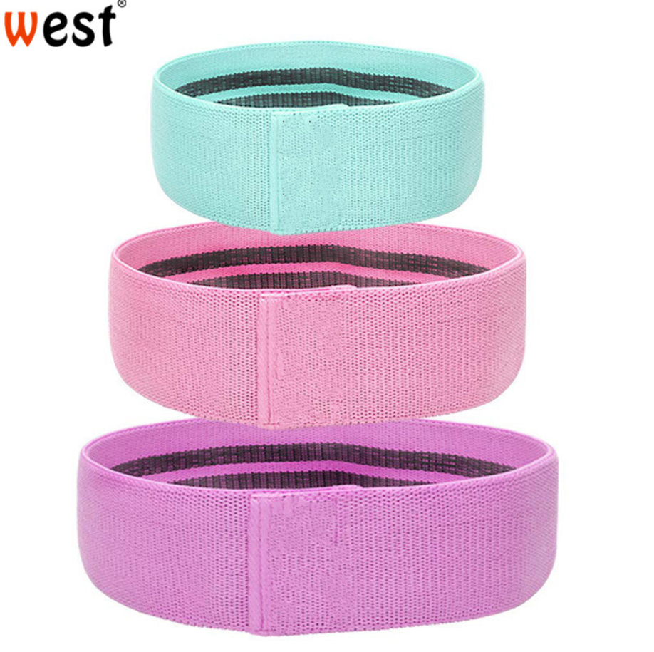 Resistance Bands 3 Levels of Resistance Bands for Legs and Butt Workouts for Women's Booty The Resistance Band Flexible Elastic Hips Circular Buttocks Squats with Resistance Yoga Au+hentic Sport Spot