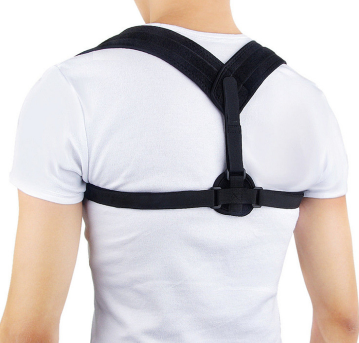 Posture Corrector for Men and Women Back Brace, Upper Back Brace for Clavicle Support to Improve Posture Adjustable Back Straightener Breathable Correction Belt to improve Back Posture and pain relief from Shoulders, Upper Body, Neck, and Back Au+hentic Sport Spot