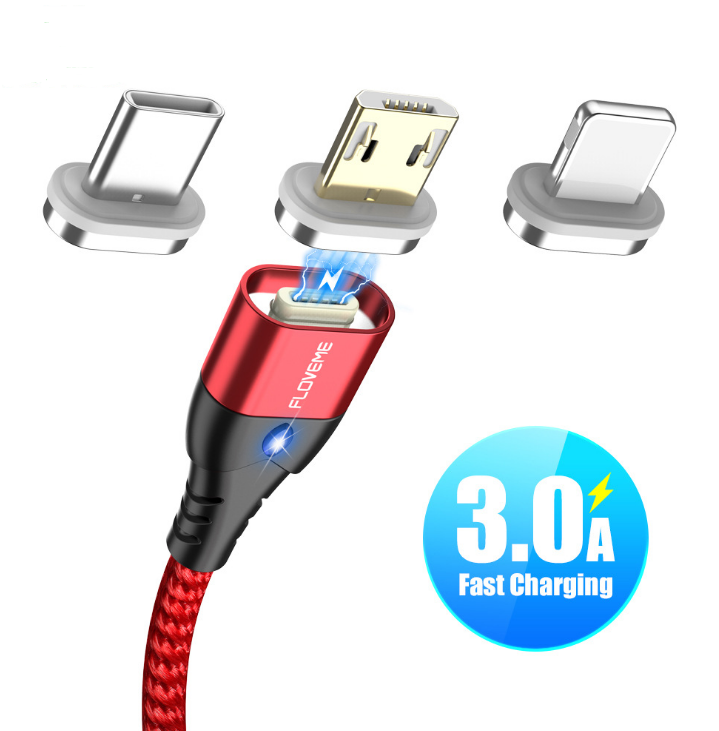 Magnetic USB Charger compatible with Apple and Android Fast Charging magnetic charger Au+hentic Sport Spot