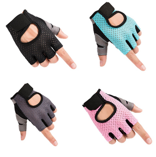 FlexGrip Pro: Fingerless Gloves for Powerlifting and Gym Workouts, Ideal for Both Men and Women Workout Gloves, Curved Open Back, for Powerlifting, Gym, Half finger gloves sports fitness gloves outdoor riding non-slip wear gloves Au+hentic Sport Spot