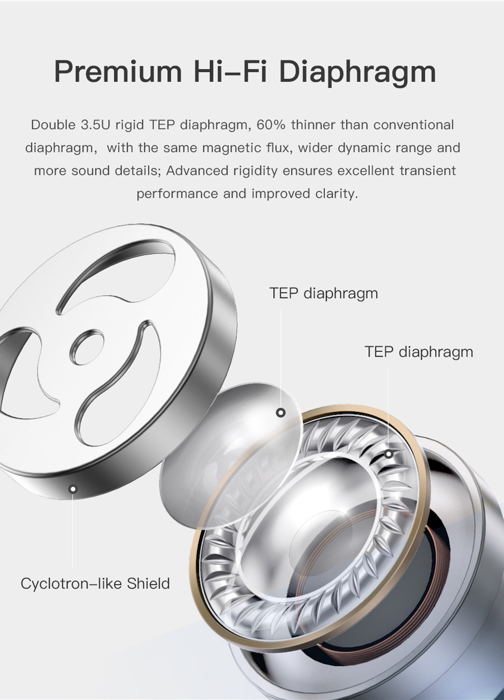 EcoTunes Wireless Earbuds: Small, Long-Lasting TWS Bluetooth Headset Au+hentic Sport Spot