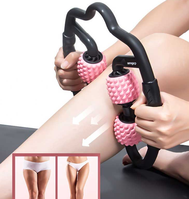 Trigger Point Massage Roller Treatment for Athletic Muscle Pain Relief Calf, Hand, Arm, Leg Myofascial Release, Deep Tissue Massager Fitness Equipment Au+hentic Sport Spot