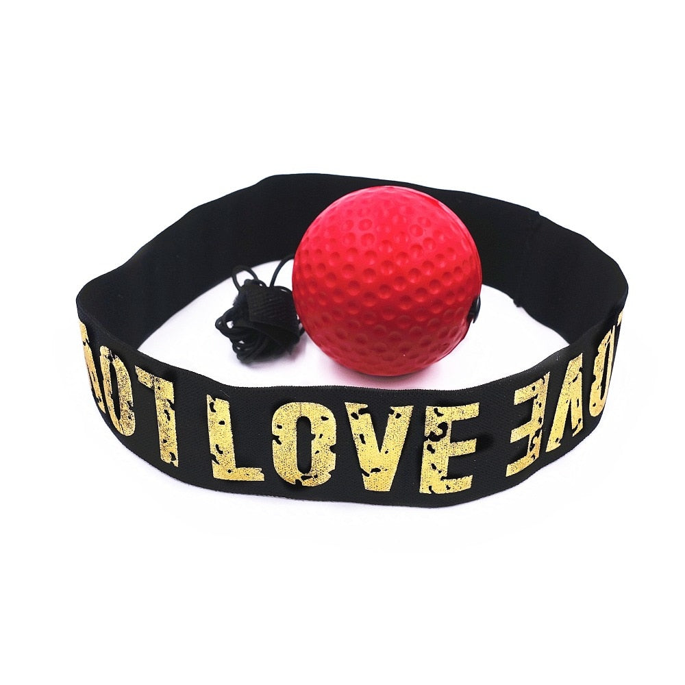 Boxing Reflex Speed Punch Ball Boxing Speedy Boxing Reflexes Punching bag Boxing Reflex Ball, Boxing Ball with Headband, Ideal for Training Hand-Eye Coordination, Agility, Punching Speed, and Reaction Reflex Ball, Boxing Ball with Headband Au+hentic Sport Spot