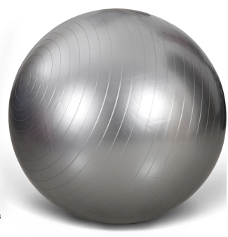 Anti-Burst Yoga Ball - Available in 5 Sizes for Exercise, Birthing, and Yoga Practice. Includes Quick Pump and Slip-Resistant Surface. Also Suitable for Children's Play and Pilates Au+hentic Sport Spot