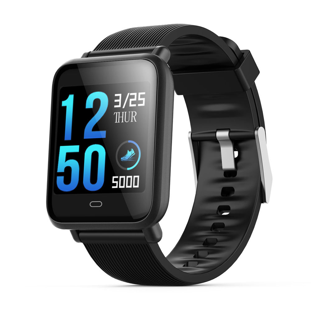 Q9 Smartwatch Waterproof Sports For Android IOS With Heart Rate Monitor Blood Pressure Functions Smart Watch Au+hentic Sport Spot