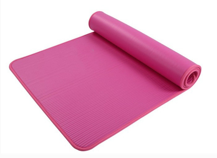 Thick Yoga Mat, All-Purpose Yoga Mat Anti Tear Premium Yoga Mat Exercise & Fitness Mat Yoga Mat with Strap, 1/3 Inch Extra Thick Yoga Mat Double-Sided Non Slip, Professional Yoga Mats for Yoga, Pilates All-Purpose Extra Thick High Density Anti-Tear Au+hentic Sport Spot