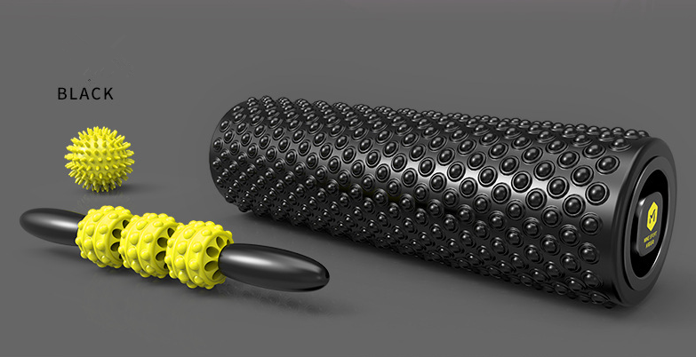 Foam Roller Set Acupressure Roller, Stretching Strap, Spiky Plantar Fasciitis Ball, and Hollow Core Massage Roller are all included in the foam roller set. Au+hentic Sport Spot