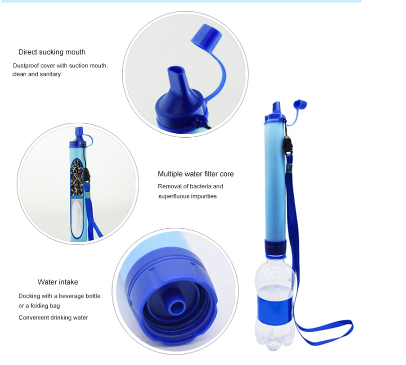 Portable Outdoor Travel Water Purifier Outdoors Water Filtration Au+hentic Sport Spot