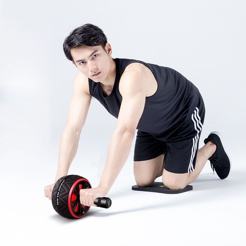 Exercise Abdominal Wheels for Home Workouts Home Gym AB Roller, Wide Ab Roller, Fitness Equipment Ab Roller for Core Ab Machine for Home Au+hentic Sport Spot