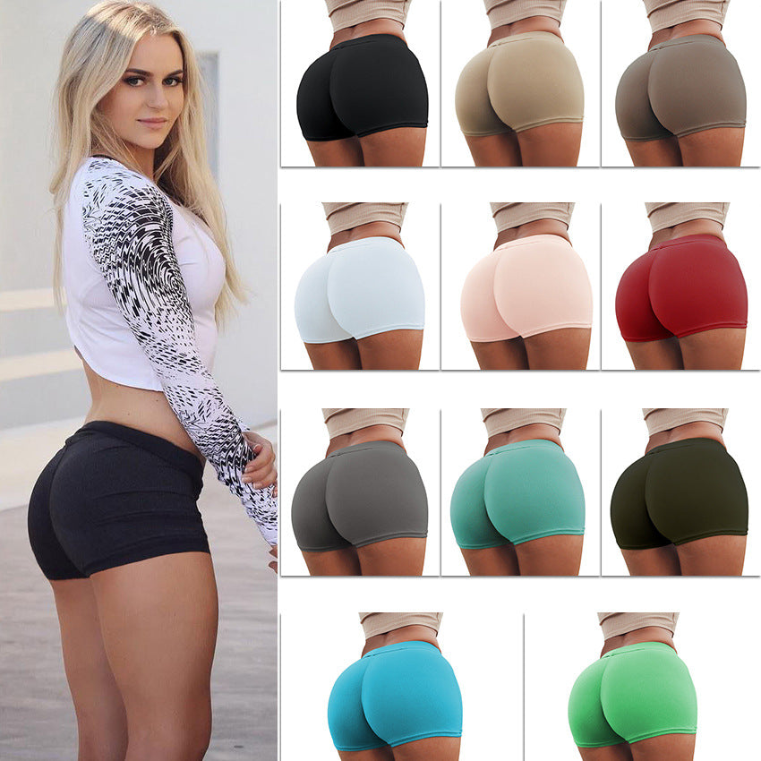 Women's Workout Shorts High Waist Stretch Fitness Yoga Gym Shorts Seamless Short Au+hentic Sport Spot