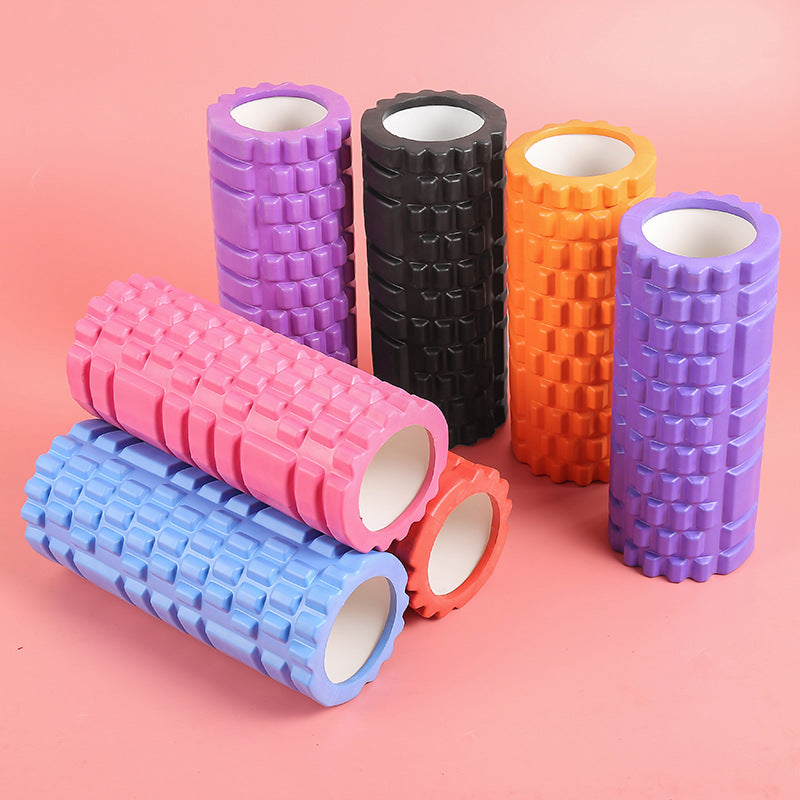 Yoga foam roller, medium-density deep tissue massager for massaging muscles and releasing myofascial trigger points Au+hentic Sport Spot