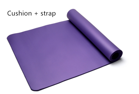 High Density Eco-Friendly NBR Yoga Mat with Carrying Strap - Perfect for All-Purpose Exercise Au+hentic Sport Spot