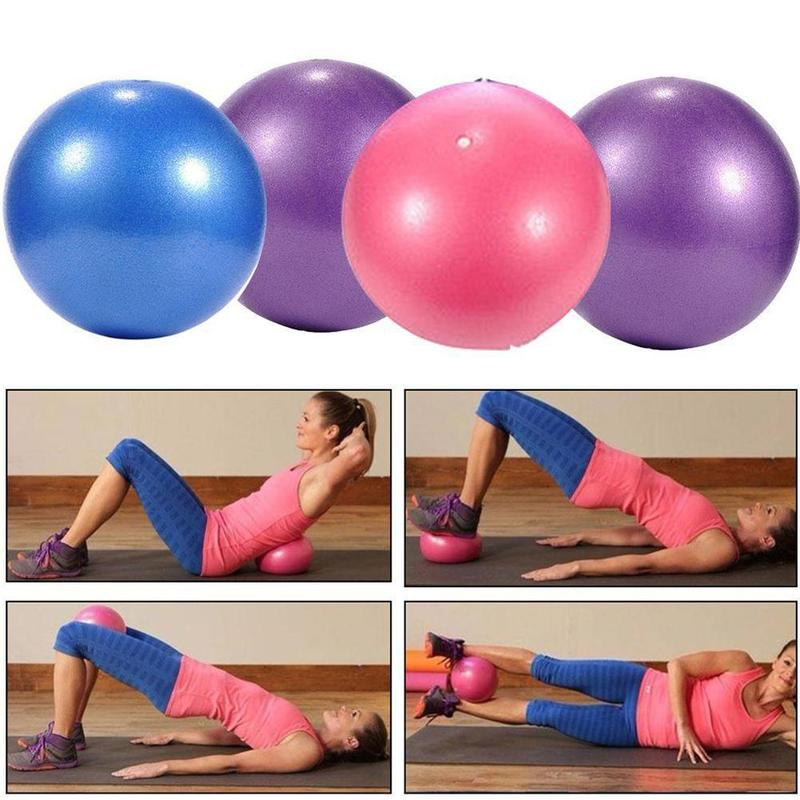 Yoga Pilates Ball 9 Inch Strengthening Core Ball Small Exercise Ball For Home Gym Stability and Balance Exercise, Strengthening, Stretching, Pilates Ball Yoga 9 in Ball Au+hentic Sport Spot