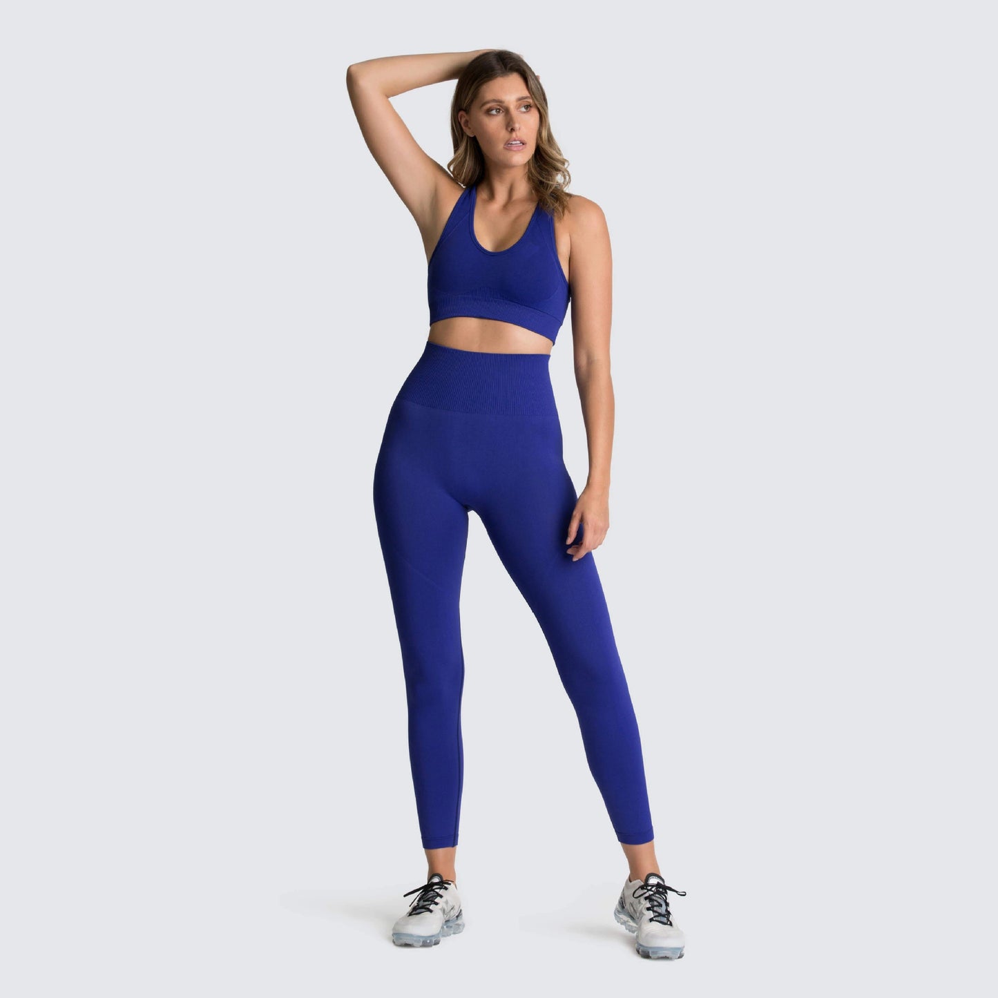 Women's Seamless 2PC Gym Set Gymwear Sportswear Top And Leggings for Women's Fitness Yoga Pants Yoga Top Au+hentic Sport Spot