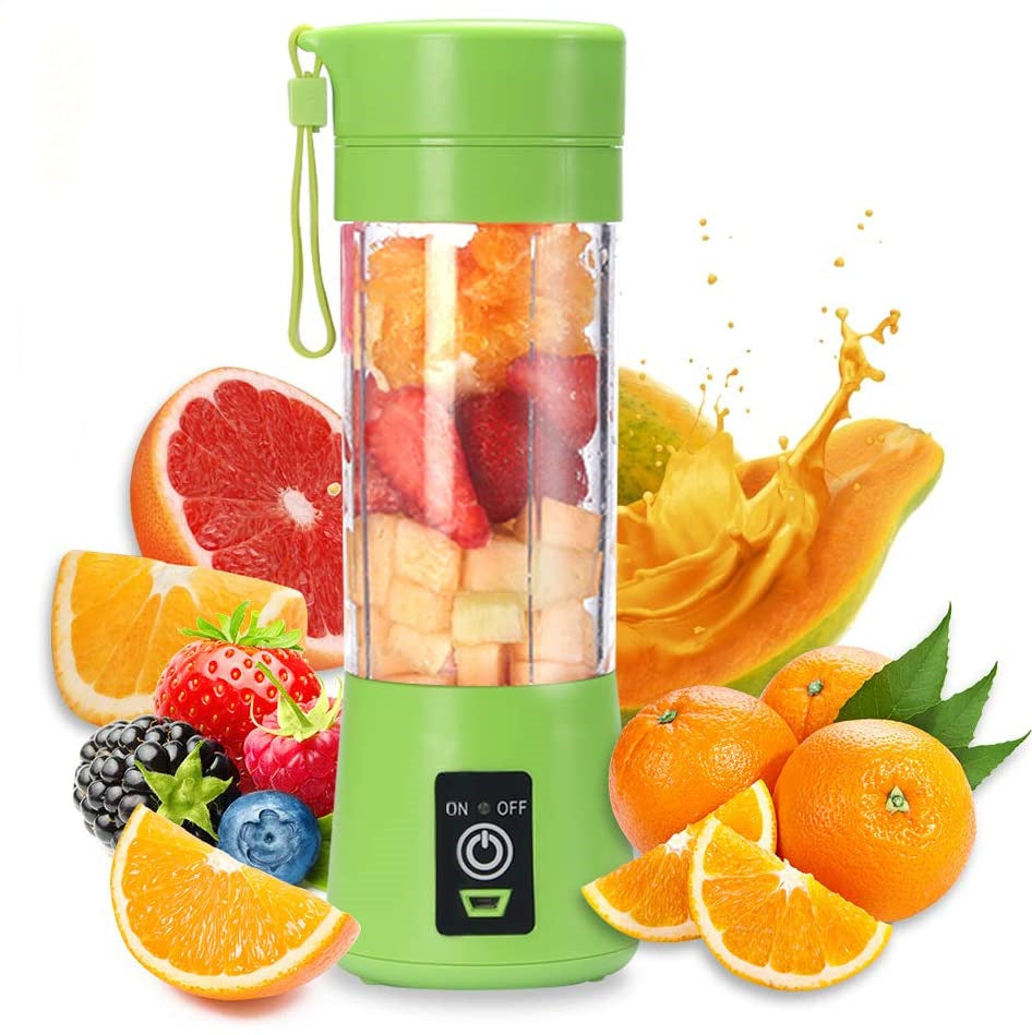 Portable Blender With USB Rechargeable Portable Juicer Mini Mixer Blender Au+hentic Sport Spot