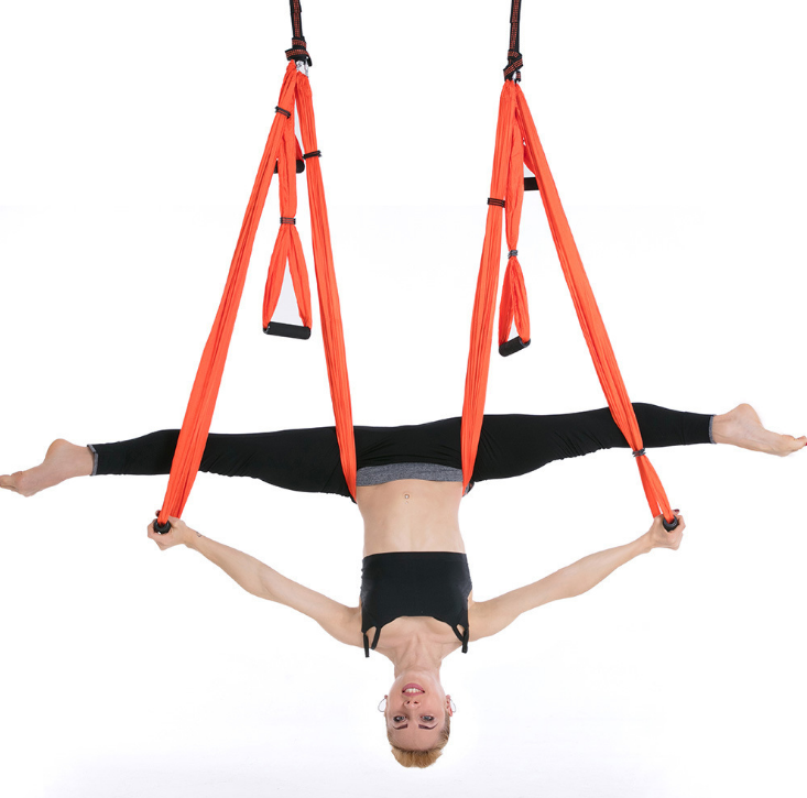 Antigravity Yoga Swing Set Aerial Yoga Indoor Home Fitness Equipment: Aerial Yoga Swing Set, Yoga Hammock, Trapeze Sling Accessories for the aerial yoga swing set on the ceiling Yoga Inversion and Swing for Antigravity Au+hentic Sport Spot