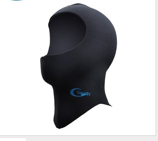 AquaGuard Hood: Warm Winter Swimming and Diving Hood for Cold Snorkeling and Underwater Activities Au+hentic Sport Spot