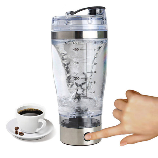 Electric Automatic Protein Shaker Portable Movement Mixing Mixer Blender My Water Bottle Electric Protein Shaker Automatic 450ml Detachable Smart Mixer Cup Au+hentic Sport Spot