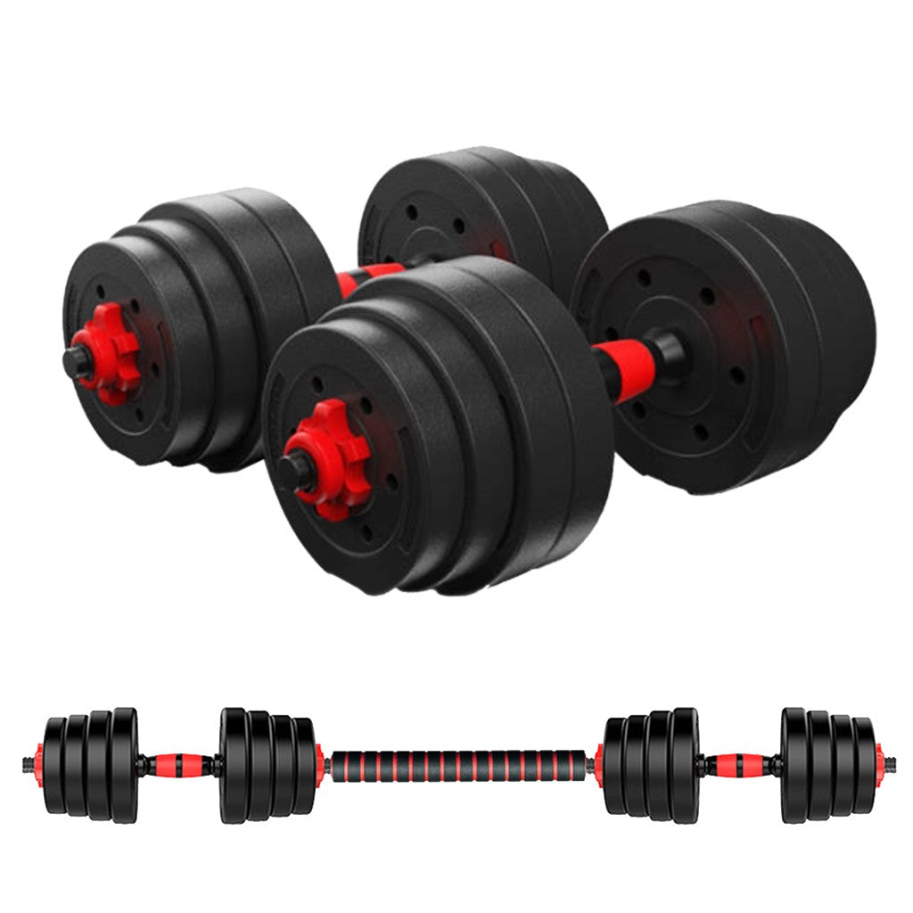 Adjustable Barbell W/ Multi Use, Adjustable Dumbbell Set for Home Workouts, Multi Use Gym Equipment, W/  Rubber Protective Covers to Prevent Slipping, Home, Gym 88LB Adjustable Dumbbell Set, Environmental Friendly Dumbbell Barbell For Home Gym Use Au+hentic Sport Spot