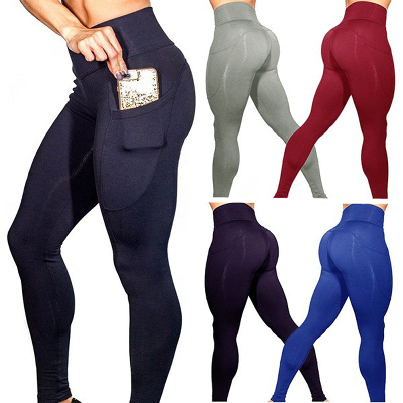 Women's Leggings with Pockets High Waist Yoga Pants Gym Workout Leggings Au+hentic Sport Spot