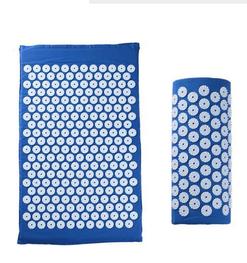 Acupressure Mat Yoga, Acupressure Mat With Pillow Set for Relieving Back/Neck Pain and Relaxing Muscles Yoga Cushion Au+hentic Sport Spot