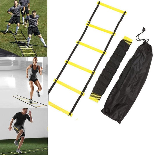 Agility Ladder Professional Strength And conditioning Agility Ladder for Speed Football Soccer Agility Training Ladders Nylon Straps Exercise Gear Au+hentic Sport Spot