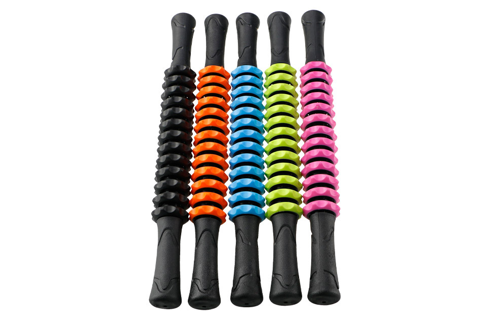 Muscle Roller Stick, Roller Massager Body Roller Stick Leg Roller for Muscles Deep Tissue, Myofascial Release roller for Stiffness in muscles, relaxation, soreness relief, Yoga massager Au+hentic Sport Spot