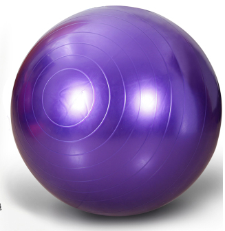 Anti-Burst Yoga Ball - Available in 5 Sizes for Exercise, Birthing, and Yoga Practice. Includes Quick Pump and Slip-Resistant Surface. Also Suitable for Children's Play and Pilates Au+hentic Sport Spot