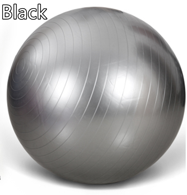 Anti-Burst Yoga Ball - Available in 5 Sizes for Exercise, Birthing, and Yoga Practice. Includes Quick Pump and Slip-Resistant Surface. Also Suitable for Children's Play and Pilates Au+hentic Sport Spot