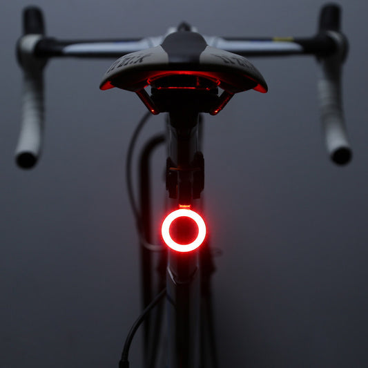 Bicycle Taillight USB Rechargeable Cycling Tail Light Rear Bike Light with Battery Bike Bike Taillight Rear Light Au+hentic Sport Spot