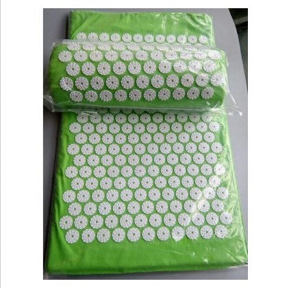 Acupressure Mat Yoga, Acupressure Mat With Pillow Set for Relieving Back/Neck Pain and Relaxing Muscles Yoga Cushion Au+hentic Sport Spot