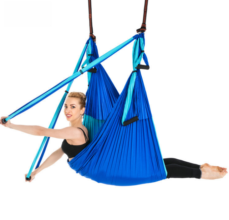 Antigravity Yoga Swing Set Aerial Yoga Indoor Home Fitness Equipment: Aerial Yoga Swing Set, Yoga Hammock, Trapeze Sling Accessories for the aerial yoga swing set on the ceiling Yoga Inversion and Swing for Antigravity Au+hentic Sport Spot