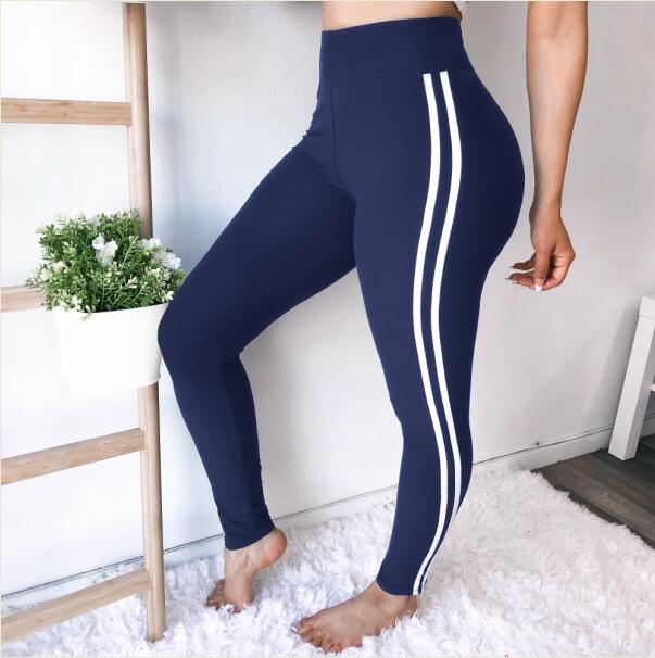 SprintFit Leggings: Women's Patchwork Running Pants with Elastic Waistband for Yoga, Gym, and Fitness TrainingWomen Running Pants Slim Fitness Leggings Elastic Sport Pants Yoga Leggins Gym Training Trousers Au+hentic Sport Spot