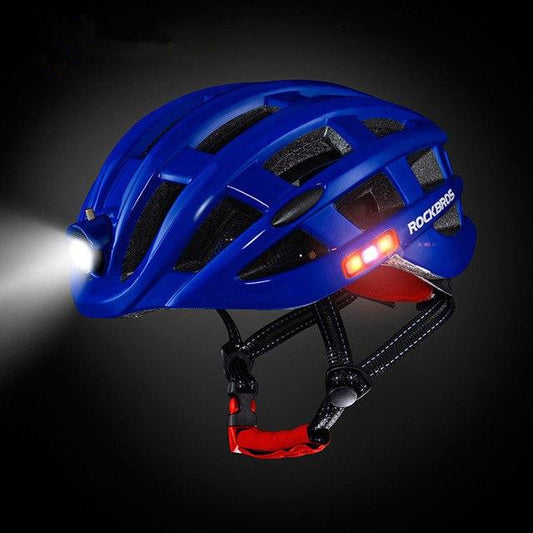Light Cycling Helmet USB Rechargeable Bike Ultralight Helmet Intergrally-Molded Mountain Road Bicycle Mtb Helmet Au+hentic Sport Spot