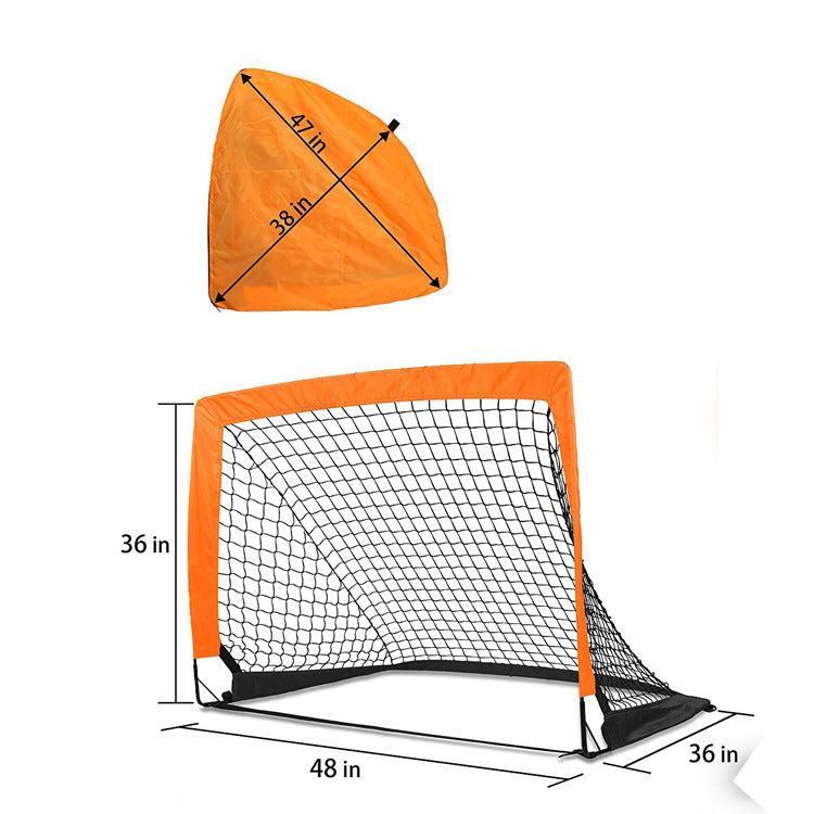 Foldable Portable Soccer Mini Square Football Goal Au+hentic Sport Spot