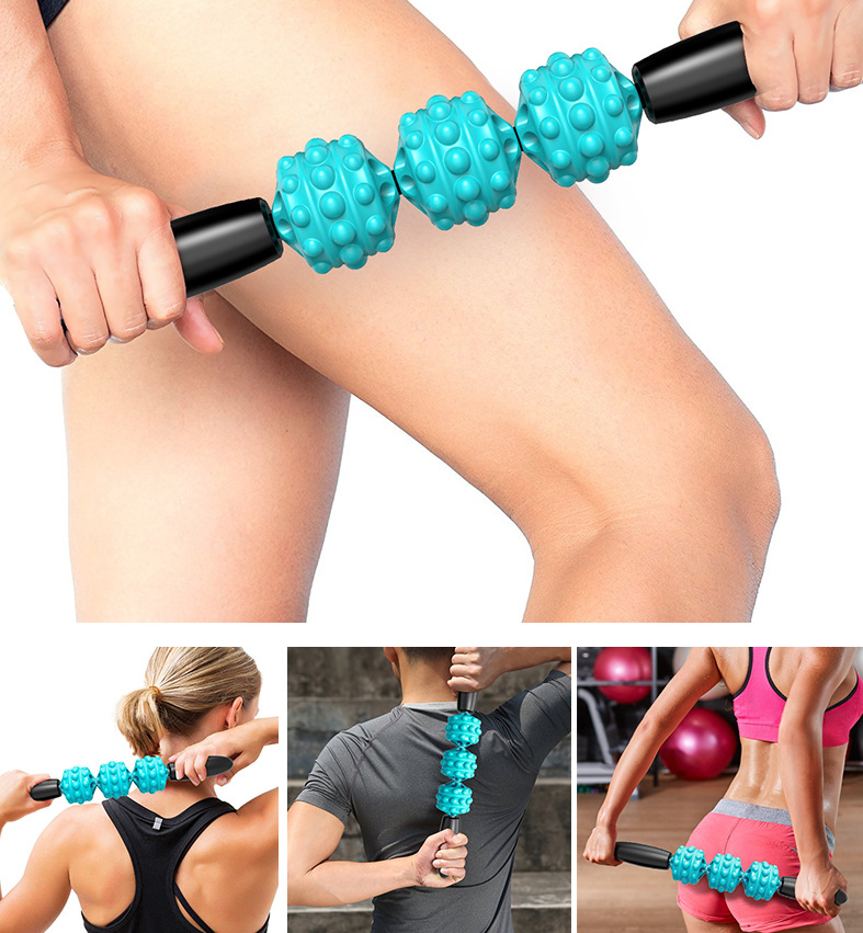 Foam Roller Set Acupressure Roller, Stretching Strap, Spiky Plantar Fasciitis Ball, and Hollow Core Massage Roller are all included in the foam roller set. Au+hentic Sport Spot