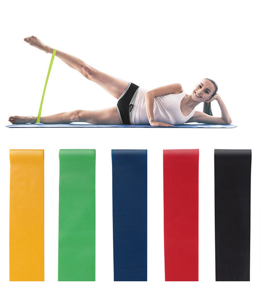 5 Piece Resistance Bands, Exercise Home Workout Bands Stretching Bands for Legs, Physical Therapy, 5 Level Resistance Bands Yoga Training Bands Au+hentic Sport Spot
