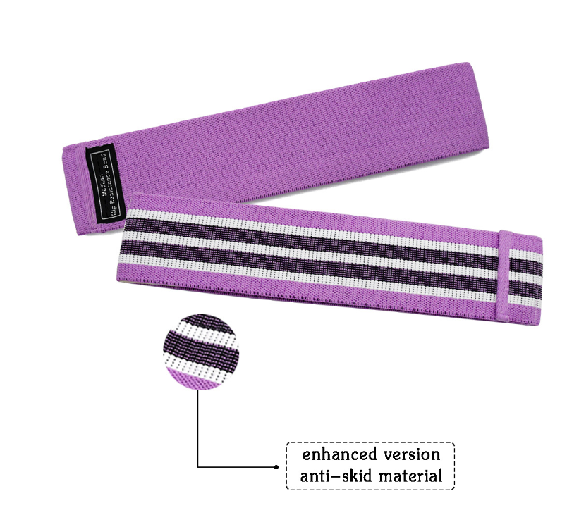 Resistance Bands 3 Levels of Resistance Bands for Legs and Butt Workouts for Women's Booty The Resistance Band Flexible Elastic Hips Circular Buttocks Squats with Resistance Yoga Au+hentic Sport Spot