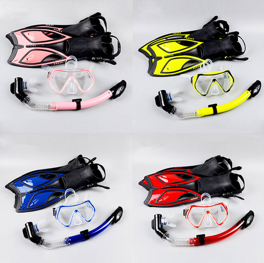 Snorkeling equipment Full Dry Snorkel Silicone Goggles Au+hentic Sport Spot