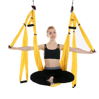 Antigravity Yoga Swing Set Aerial Yoga Indoor Home Fitness Equipment: Aerial Yoga Swing Set, Yoga Hammock, Trapeze Sling Accessories for the aerial yoga swing set on the ceiling Yoga Inversion and Swing for Antigravity Au+hentic Sport Spot