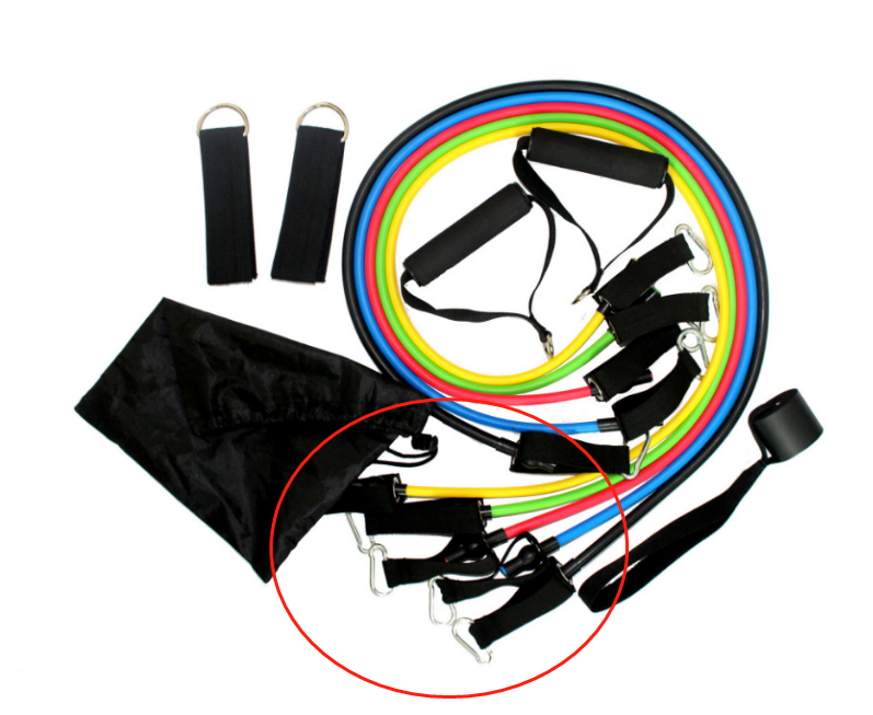 Workout Resistance Bands For Strengthening, Resistance Bands Set for Home Gym , Strengthening Workout Stackable Up to 100-150 lbs, Exercise Bands with Door Anchor, Ankle Straps, Handles, Resistance for Strength, Yoga, Gym for Men and Women Au+hentic Sport Spot