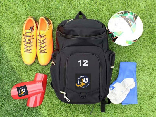 World Magic Soccer Club Custom Soccer Backpack Au+hentic Sport Spot