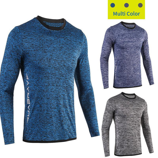 Men's Compression's Shirts Athletic Quick Dry Long Sleeve Au+hentic Sport Spot