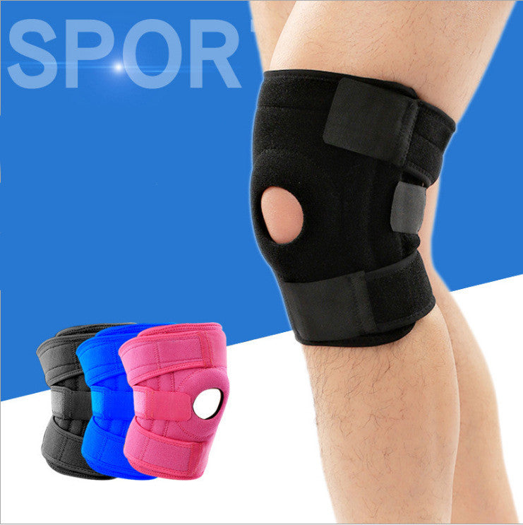 Knee Brace Breathable Knee Brace with Compression Adjustment Men's and women's Knee Patellar Tendon Support Brace for Arthritis Pain, Injury Recovery, Running, and Exercise Knee Brace with Silicone Non-Slip for Sports and Fitness Au+hentic Sport Spot