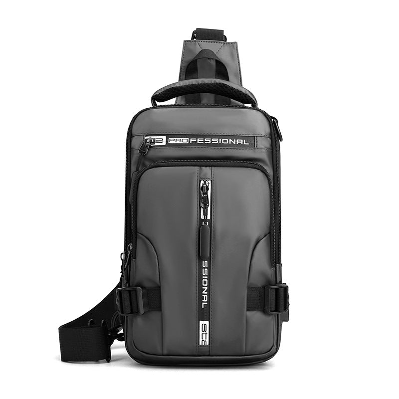 Multifunctional Waterproof Bag Crossbody Bags Men Multifunctional Backpack Shoulder Chest Bags Au+hentic Sport Spot