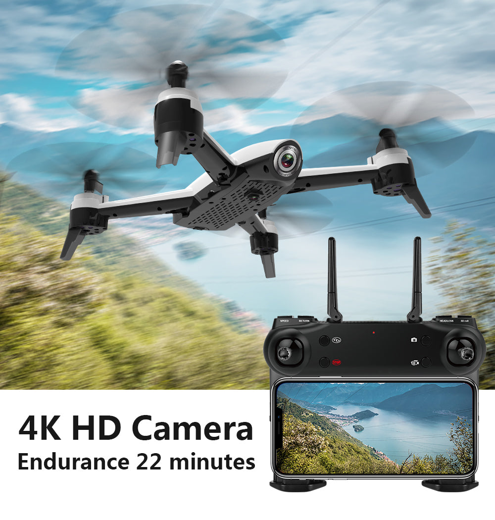 Drone with Altitude Hold Headless Mode Drone with 4K HD Camera Remote Control drone Outdoor Au+hentic Sport Spot