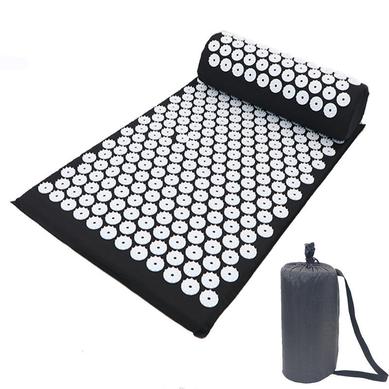 Acupressure Mat and Acupressure Pillow Set With Bag for Travel Acupressure for Back and Neck Pain Relieving Au+hentic Sport Spot