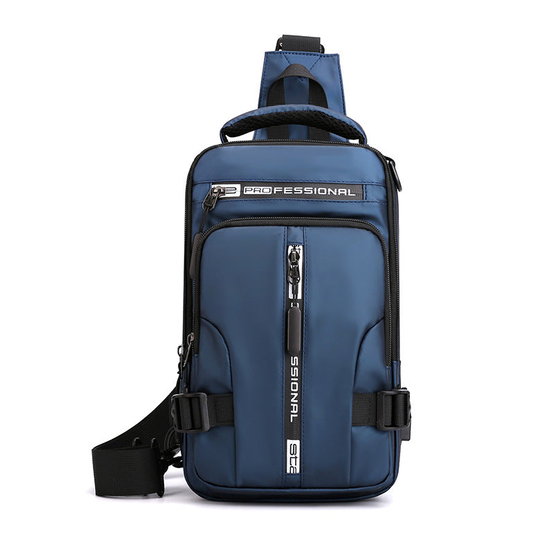 Multifunctional Waterproof Bag Crossbody Bags Men Multifunctional Backpack Shoulder Chest Bags Au+hentic Sport Spot