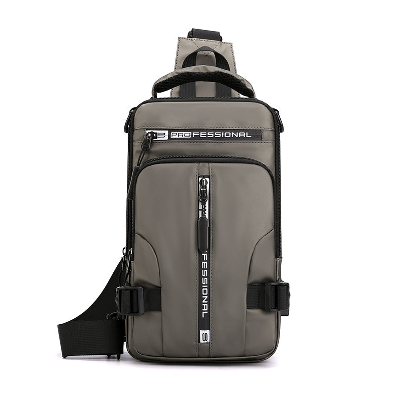 Multifunctional Waterproof Bag Crossbody Bags Men Multifunctional Backpack Shoulder Chest Bags Au+hentic Sport Spot